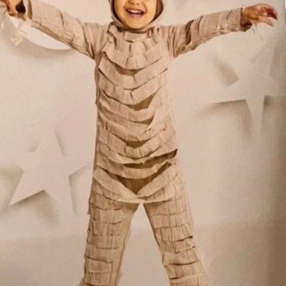 Kids Tan Mummy Costume